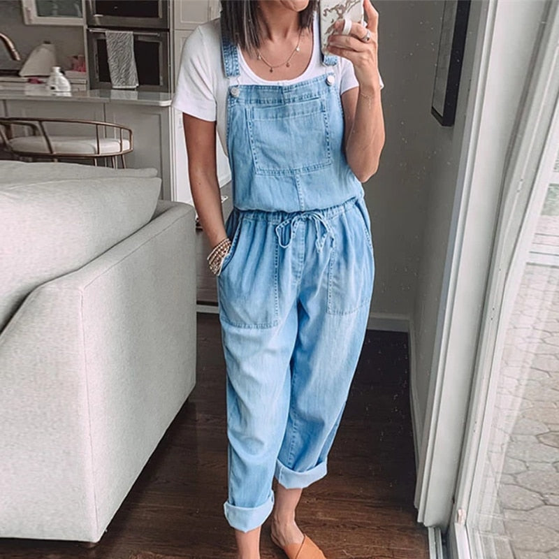 Macacão Luzenita Azul Claro / P