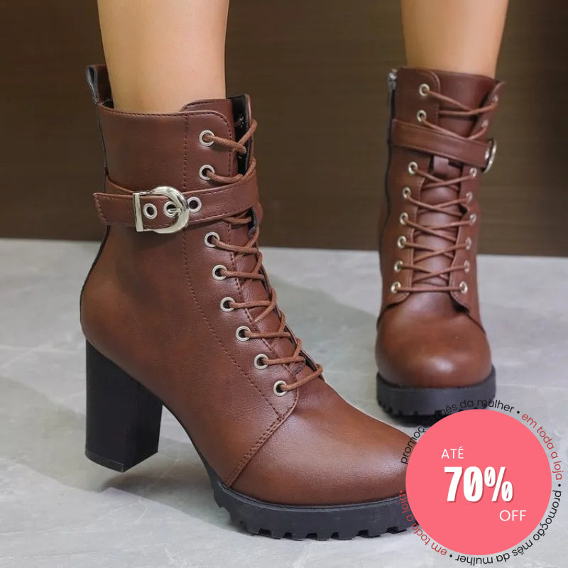 Bota Aurea Marrom / 32