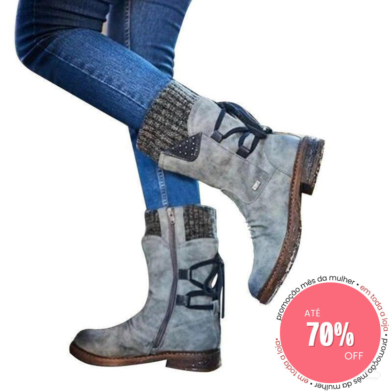 Bota Nora Cinza / 33 200000998
