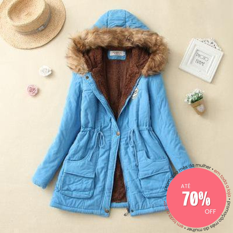 Casaco Velvet Azul / P 200000801