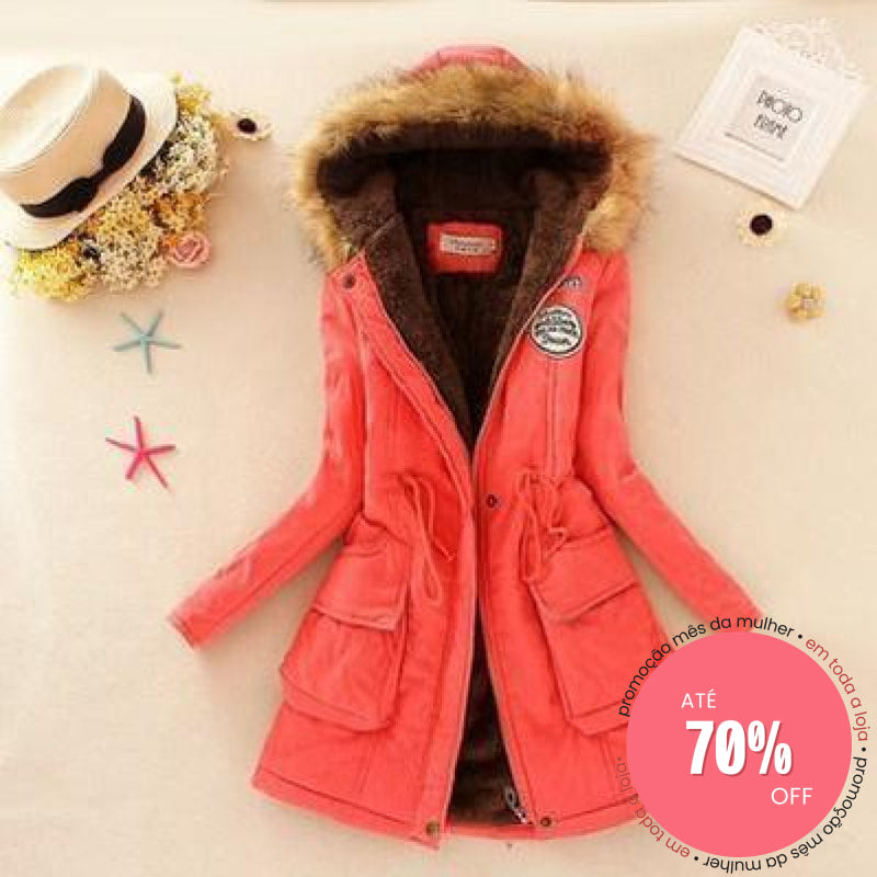 Casaco Velvet Rosa Forte / P 200000801