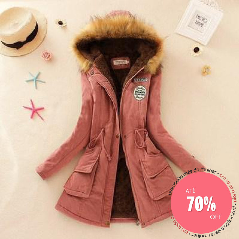 Casaco Velvet Rosa / P 200000801