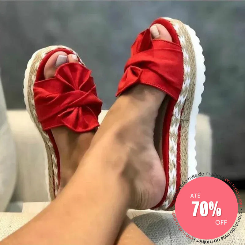 Chinelo Fornazari Vermelho / 33