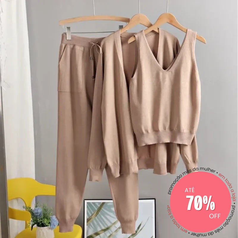 Conjunto Lainatti Cáqui / Único