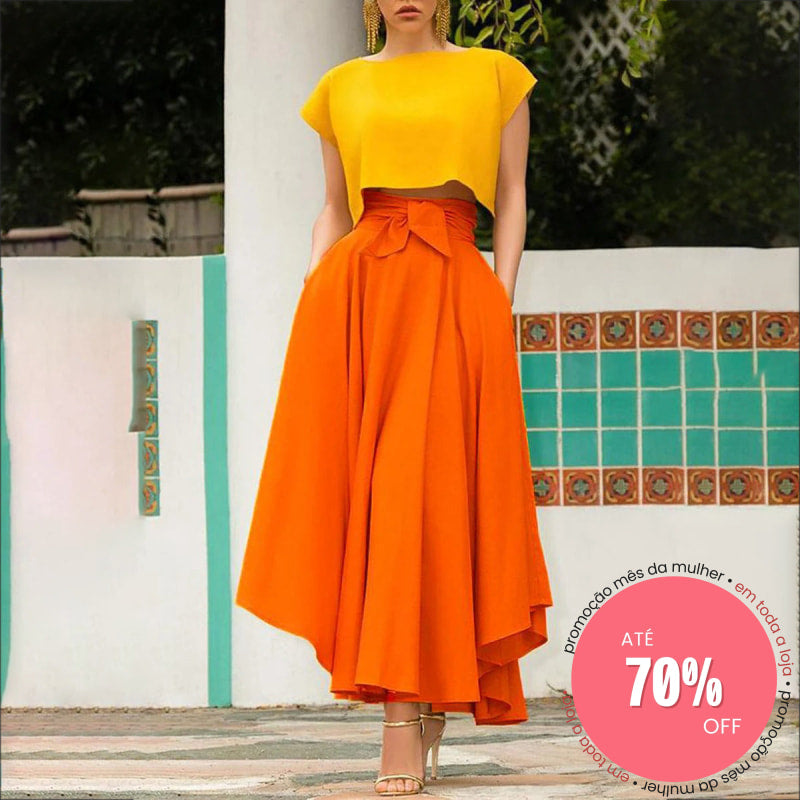 Saia Maxi Laranja / P Saia
