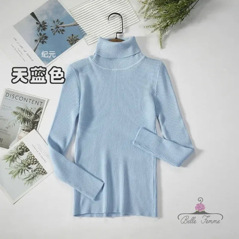 Suéter Egres Azul Claro / Único