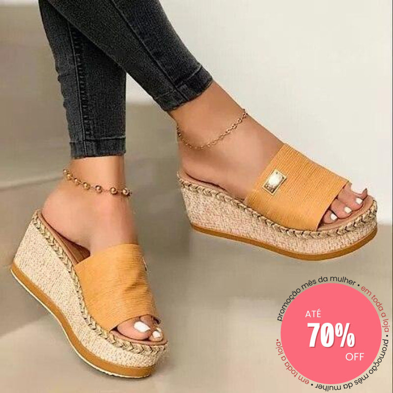 Tamanco Foxie Amarelo / 33 200001004