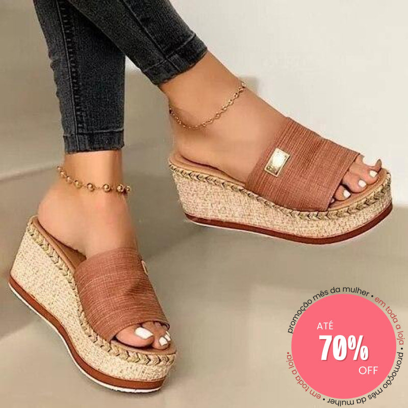 Tamanco Foxie Marrom / 33 200001004