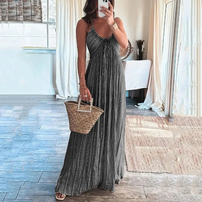 Vestido Ranalli Cinza Escuro / P