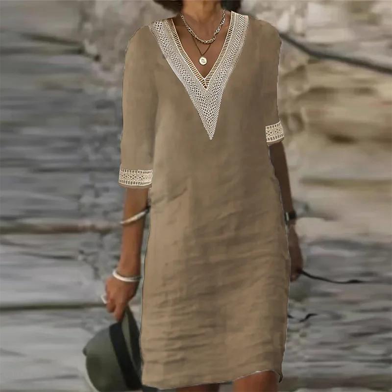 Vestido Ozorio Caqui / Xg