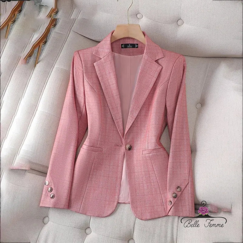 Blazer Sacadura Rosa / P