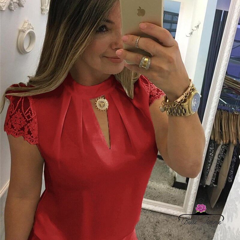 Blusa Elescia Vermelho / Gg