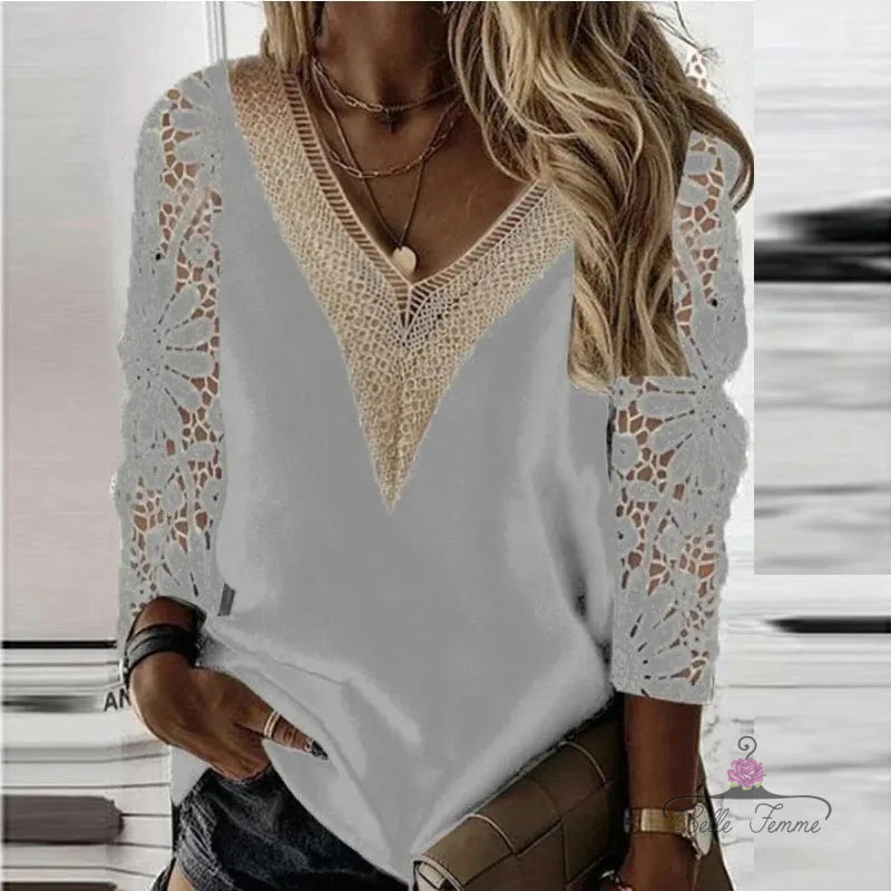 Blusa Neal Cinza / P