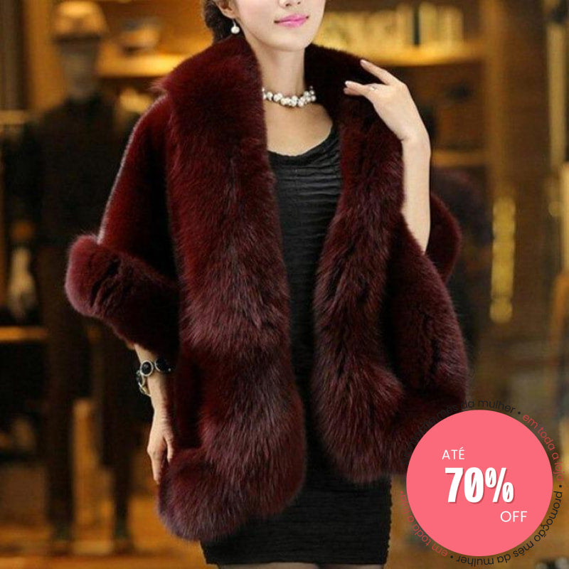 Cardigan Shrug Vinho / Único 200000848