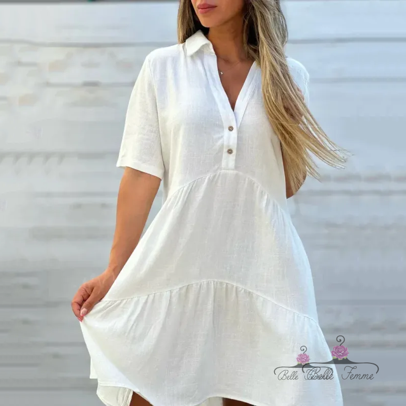 Vestido Batista Branco / P