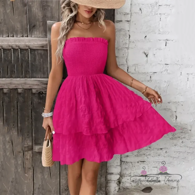 Vestido Myrthes Rosa / P