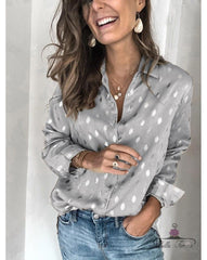 Blusa Efimiya Cinza / P 200000346