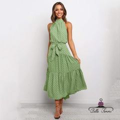 Vestido Savannah Verde / P 200000347